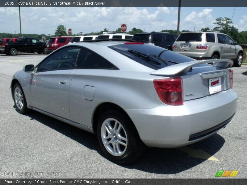 Silver Streak Mica / Black/Silver 2005 Toyota Celica GT