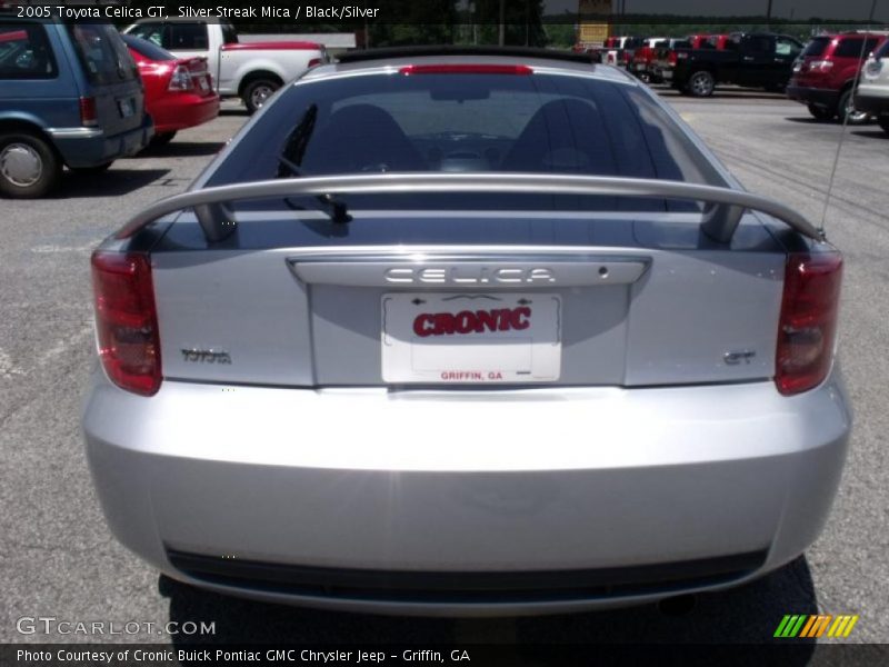 Silver Streak Mica / Black/Silver 2005 Toyota Celica GT