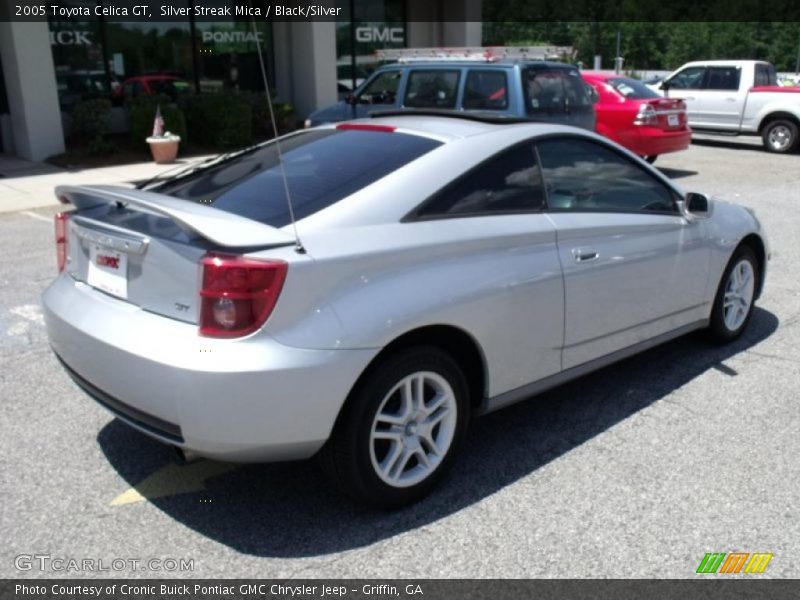 Silver Streak Mica / Black/Silver 2005 Toyota Celica GT