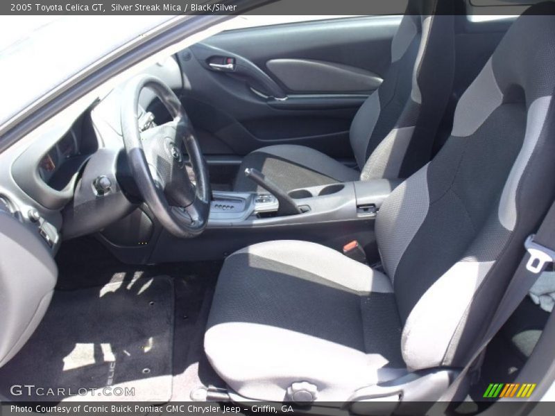 Silver Streak Mica / Black/Silver 2005 Toyota Celica GT