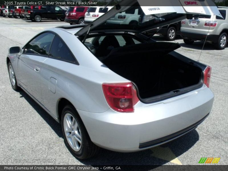 Silver Streak Mica / Black/Silver 2005 Toyota Celica GT