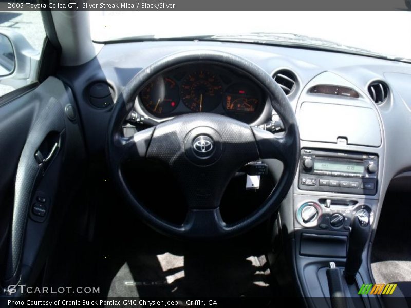 Silver Streak Mica / Black/Silver 2005 Toyota Celica GT