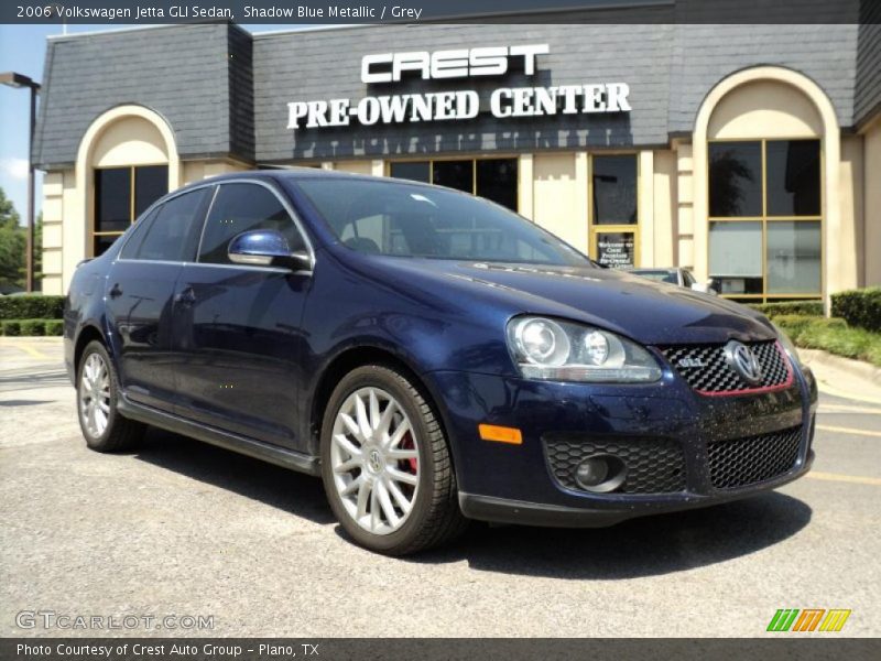 Shadow Blue Metallic / Grey 2006 Volkswagen Jetta GLI Sedan