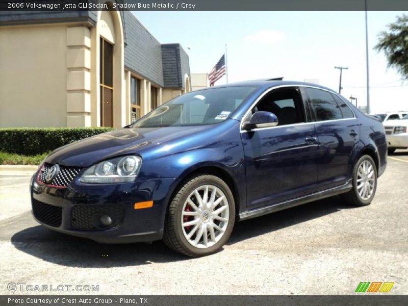 Shadow Blue Metallic / Grey 2006 Volkswagen Jetta GLI Sedan