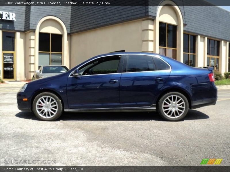 Shadow Blue Metallic / Grey 2006 Volkswagen Jetta GLI Sedan