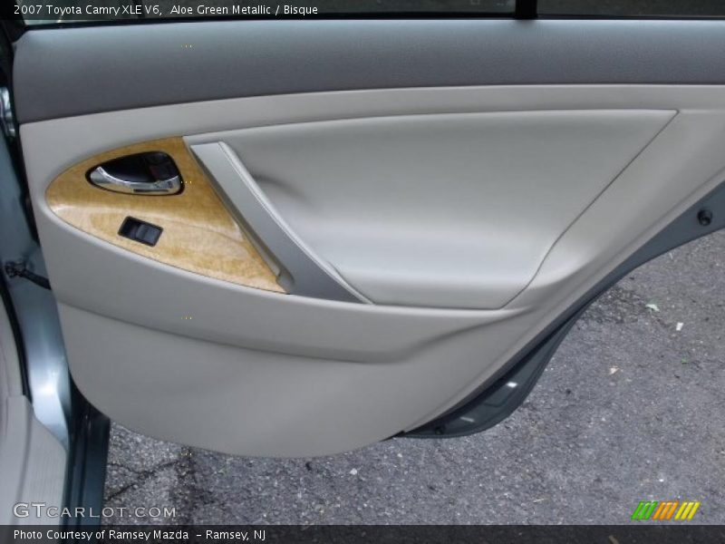 Aloe Green Metallic / Bisque 2007 Toyota Camry XLE V6
