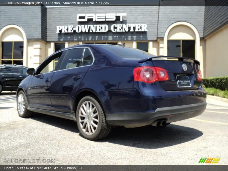 Shadow Blue Metallic / Grey 2006 Volkswagen Jetta GLI Sedan