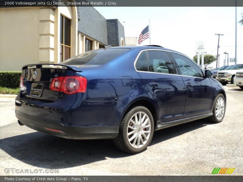 Shadow Blue Metallic / Grey 2006 Volkswagen Jetta GLI Sedan