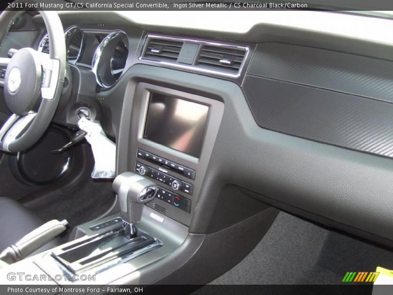Ingot Silver Metallic / CS Charcoal Black/Carbon 2011 Ford Mustang GT/CS California Special Convertible