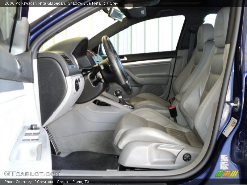 Shadow Blue Metallic / Grey 2006 Volkswagen Jetta GLI Sedan