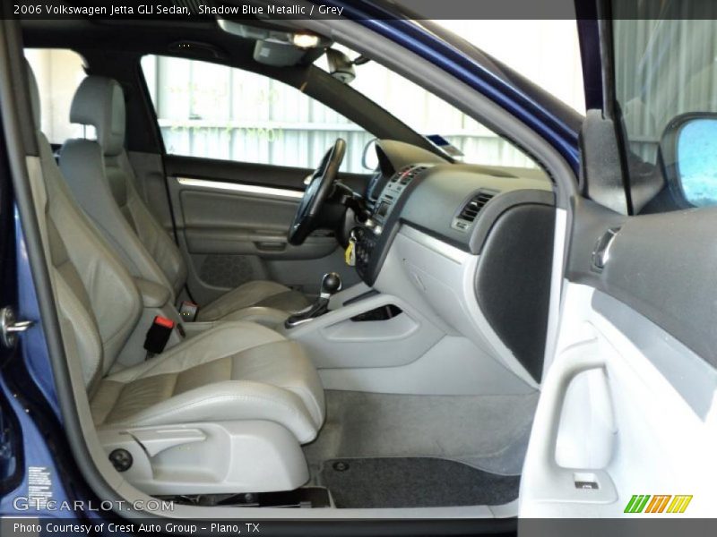 Shadow Blue Metallic / Grey 2006 Volkswagen Jetta GLI Sedan