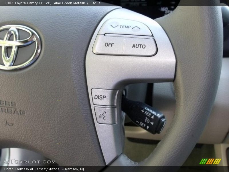 Aloe Green Metallic / Bisque 2007 Toyota Camry XLE V6