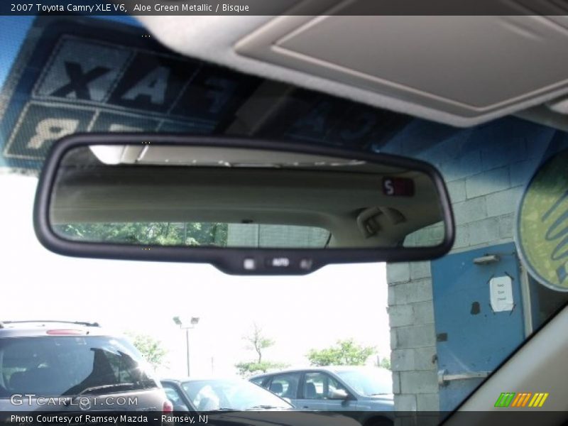 Aloe Green Metallic / Bisque 2007 Toyota Camry XLE V6