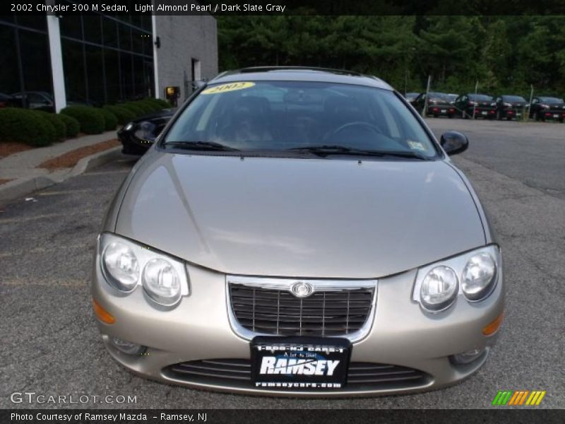 Light Almond Pearl / Dark Slate Gray 2002 Chrysler 300 M Sedan
