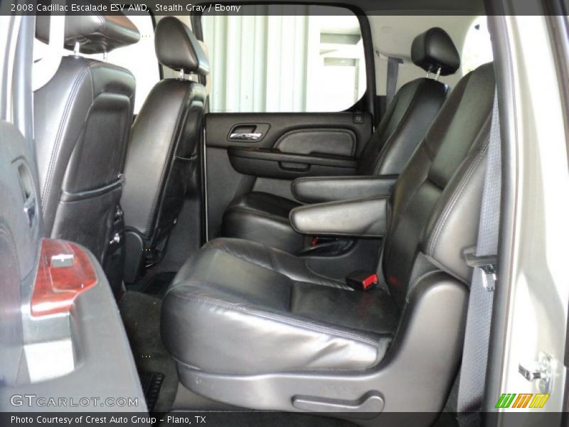 Stealth Gray / Ebony 2008 Cadillac Escalade ESV AWD