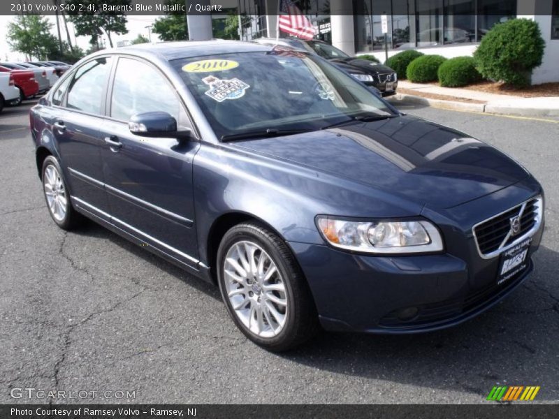 Barents Blue Metallic / Quartz 2010 Volvo S40 2.4i