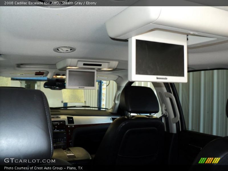 Stealth Gray / Ebony 2008 Cadillac Escalade ESV AWD