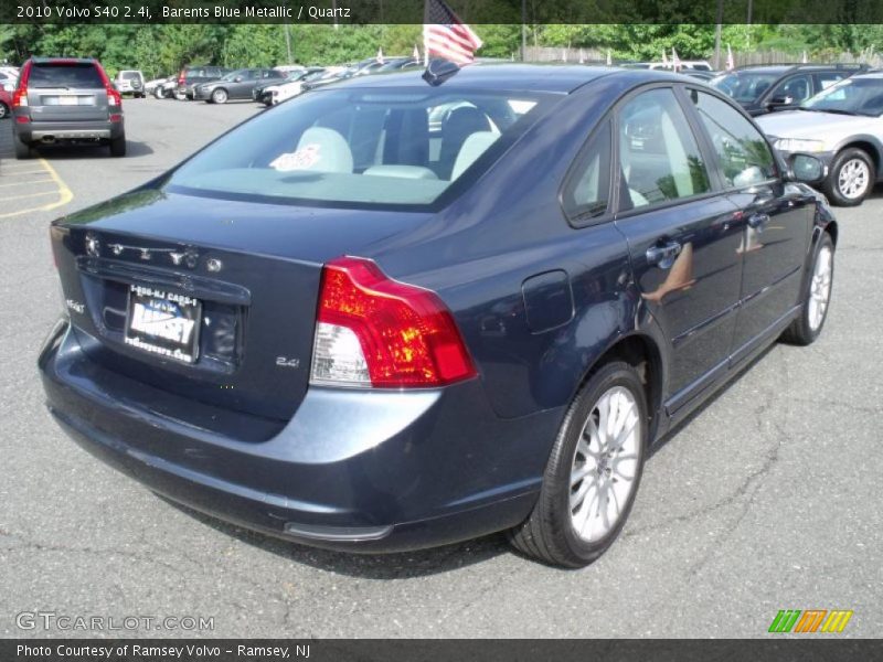 Barents Blue Metallic / Quartz 2010 Volvo S40 2.4i