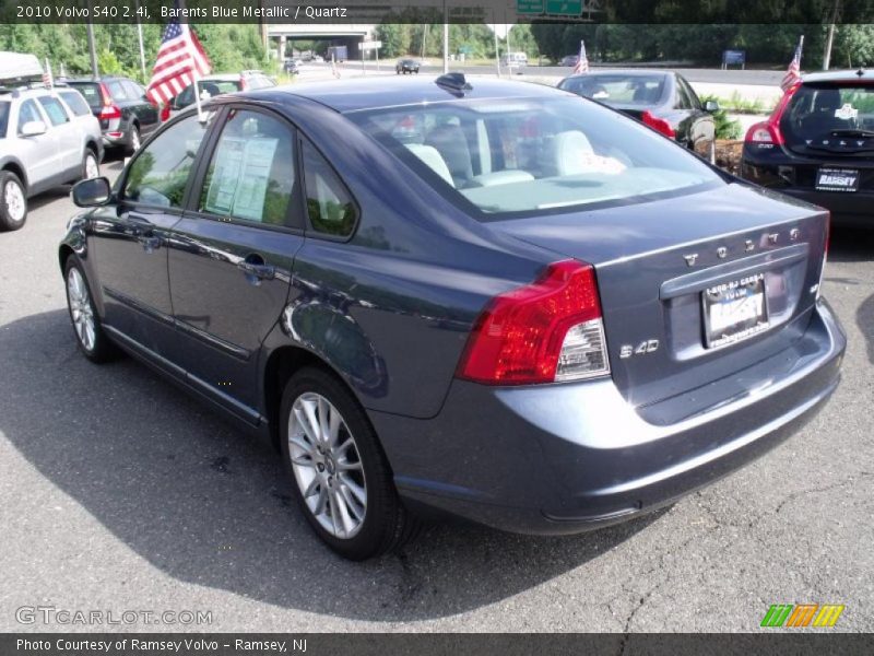 Barents Blue Metallic / Quartz 2010 Volvo S40 2.4i