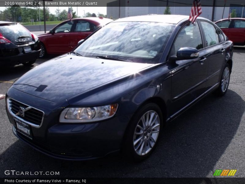 Barents Blue Metallic / Quartz 2010 Volvo S40 2.4i