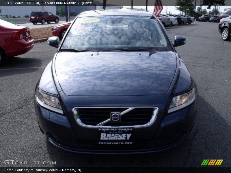 Barents Blue Metallic / Quartz 2010 Volvo S40 2.4i