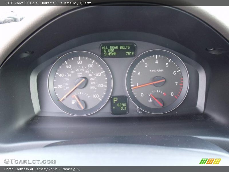 Barents Blue Metallic / Quartz 2010 Volvo S40 2.4i