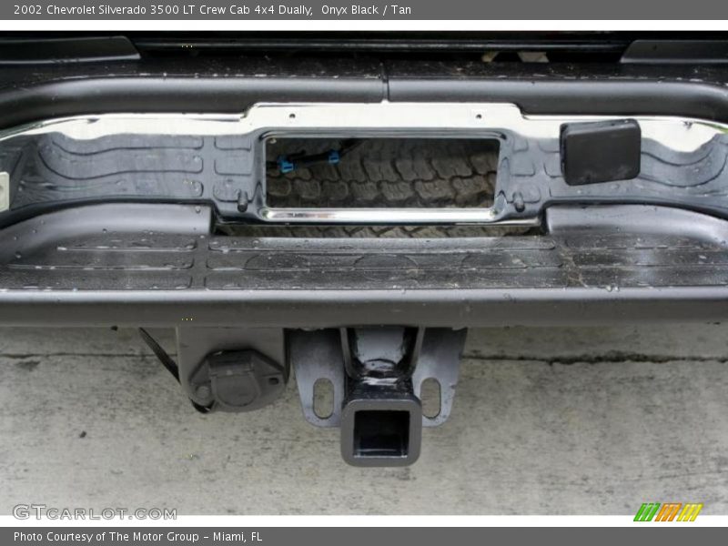 Onyx Black / Tan 2002 Chevrolet Silverado 3500 LT Crew Cab 4x4 Dually