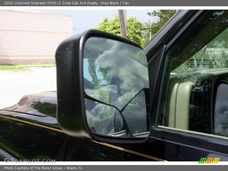 Onyx Black / Tan 2002 Chevrolet Silverado 3500 LT Crew Cab 4x4 Dually