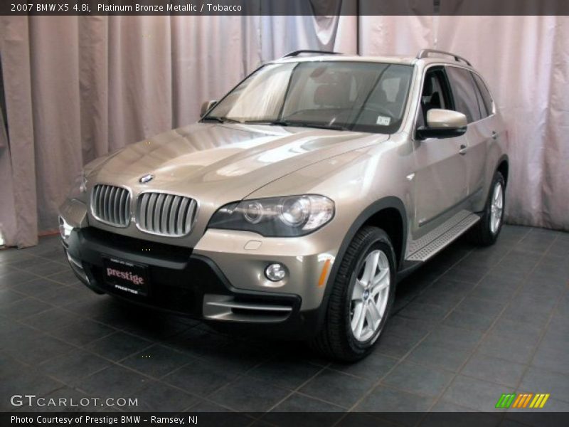 Platinum Bronze Metallic / Tobacco 2007 BMW X5 4.8i