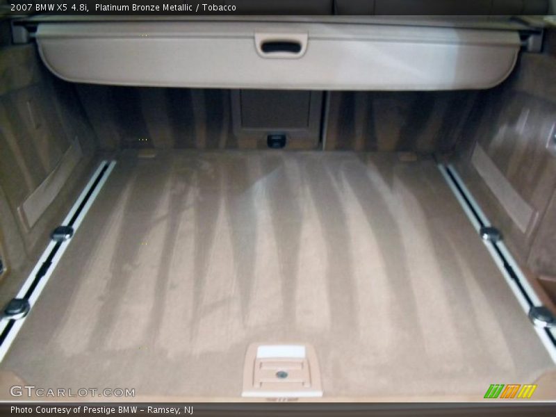 Platinum Bronze Metallic / Tobacco 2007 BMW X5 4.8i