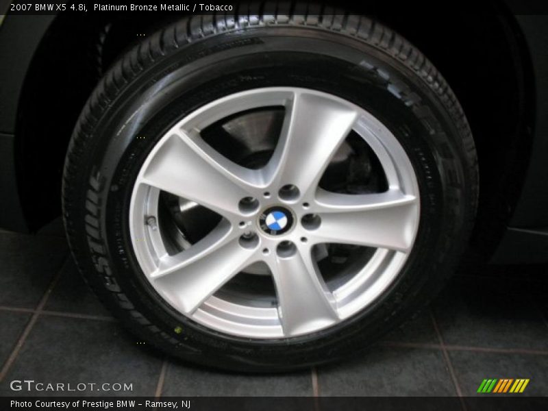 Platinum Bronze Metallic / Tobacco 2007 BMW X5 4.8i