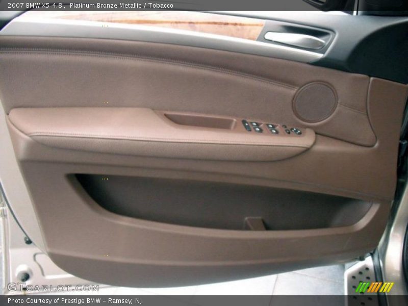 Platinum Bronze Metallic / Tobacco 2007 BMW X5 4.8i