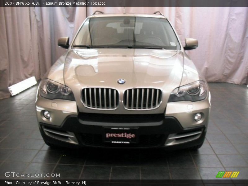 Platinum Bronze Metallic / Tobacco 2007 BMW X5 4.8i
