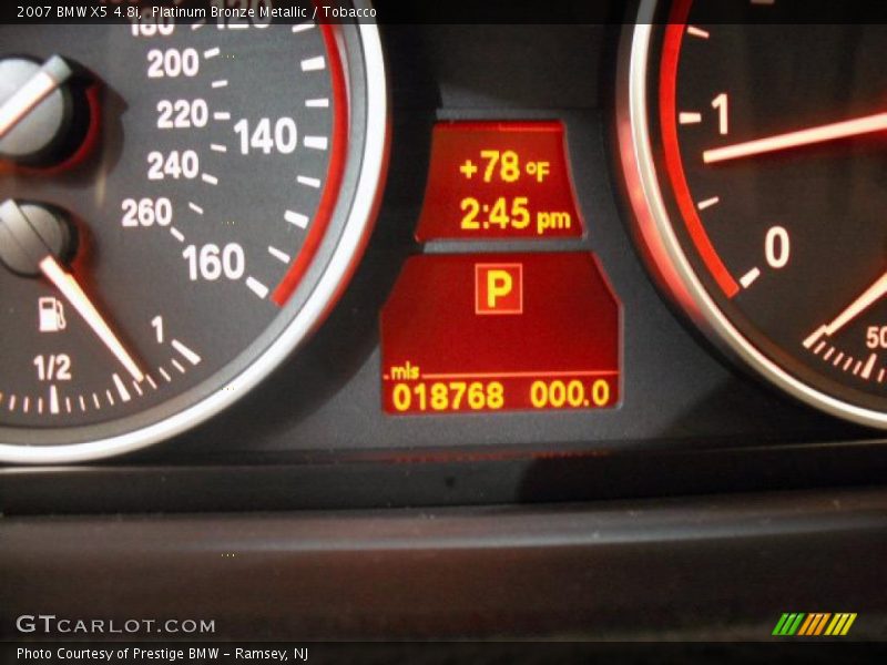 Platinum Bronze Metallic / Tobacco 2007 BMW X5 4.8i