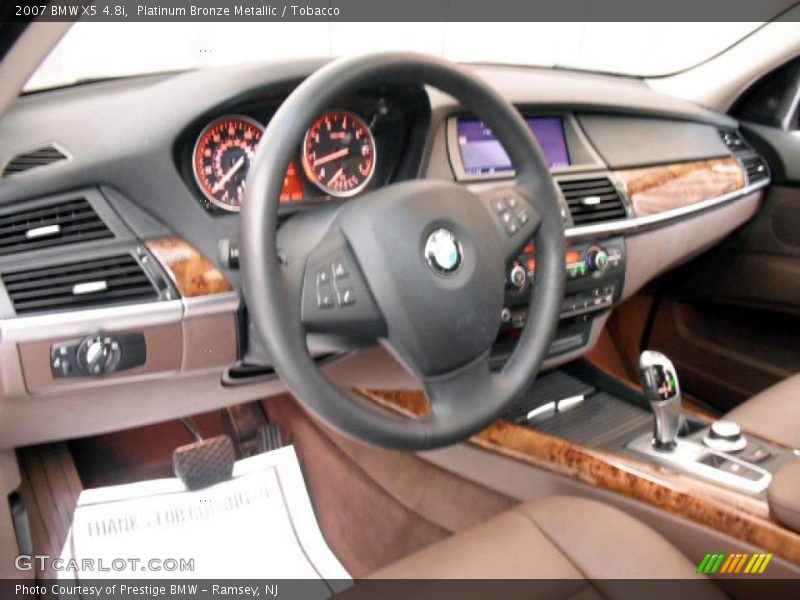Platinum Bronze Metallic / Tobacco 2007 BMW X5 4.8i
