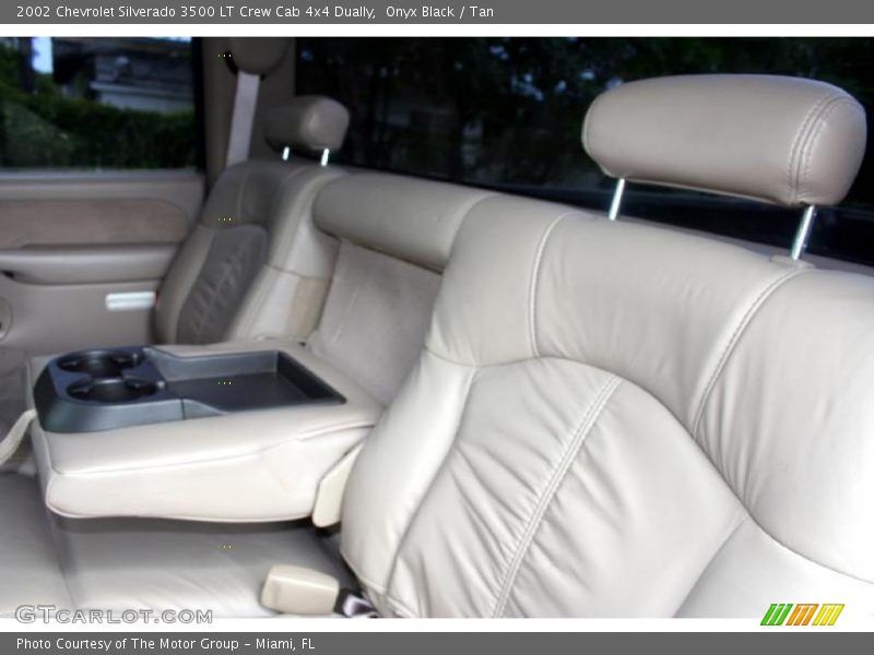 Onyx Black / Tan 2002 Chevrolet Silverado 3500 LT Crew Cab 4x4 Dually