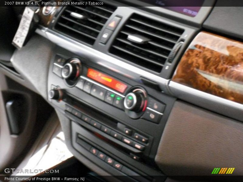 Platinum Bronze Metallic / Tobacco 2007 BMW X5 4.8i