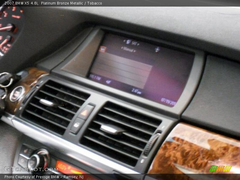 Platinum Bronze Metallic / Tobacco 2007 BMW X5 4.8i
