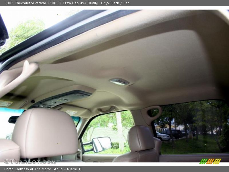 Onyx Black / Tan 2002 Chevrolet Silverado 3500 LT Crew Cab 4x4 Dually