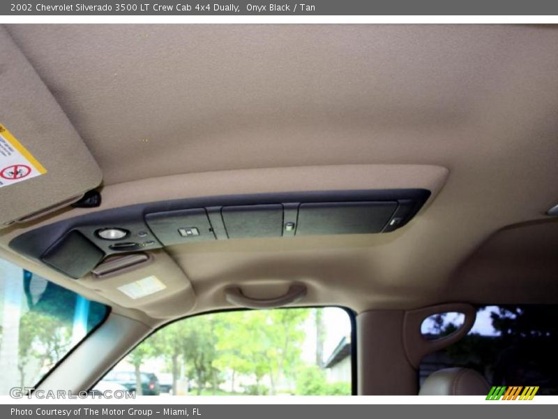 Onyx Black / Tan 2002 Chevrolet Silverado 3500 LT Crew Cab 4x4 Dually