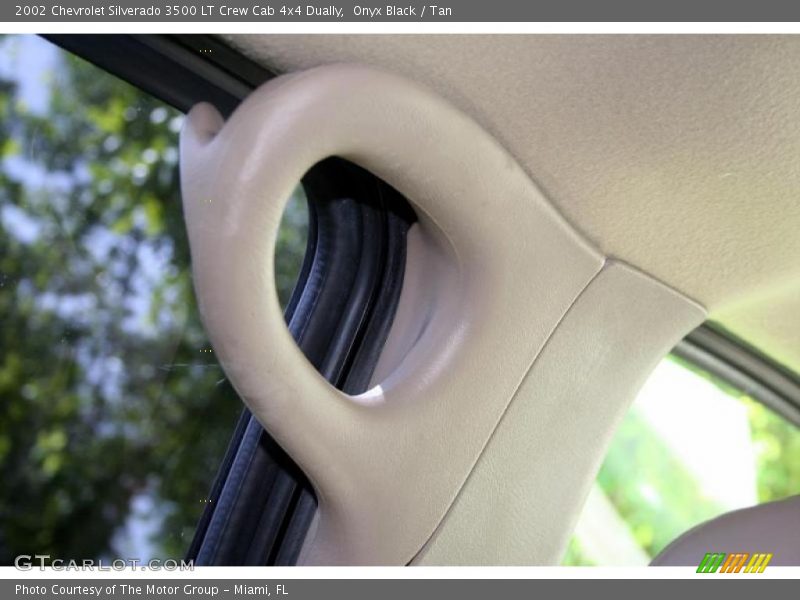 Onyx Black / Tan 2002 Chevrolet Silverado 3500 LT Crew Cab 4x4 Dually