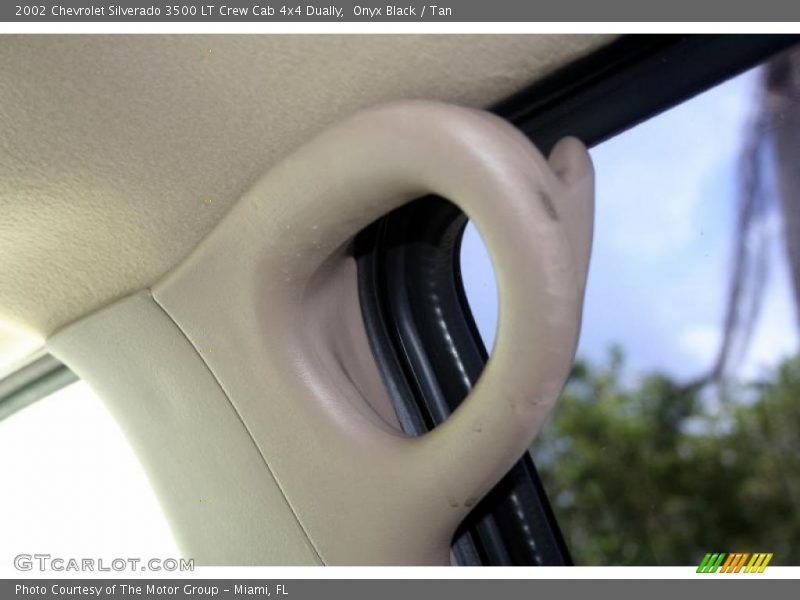 Onyx Black / Tan 2002 Chevrolet Silverado 3500 LT Crew Cab 4x4 Dually