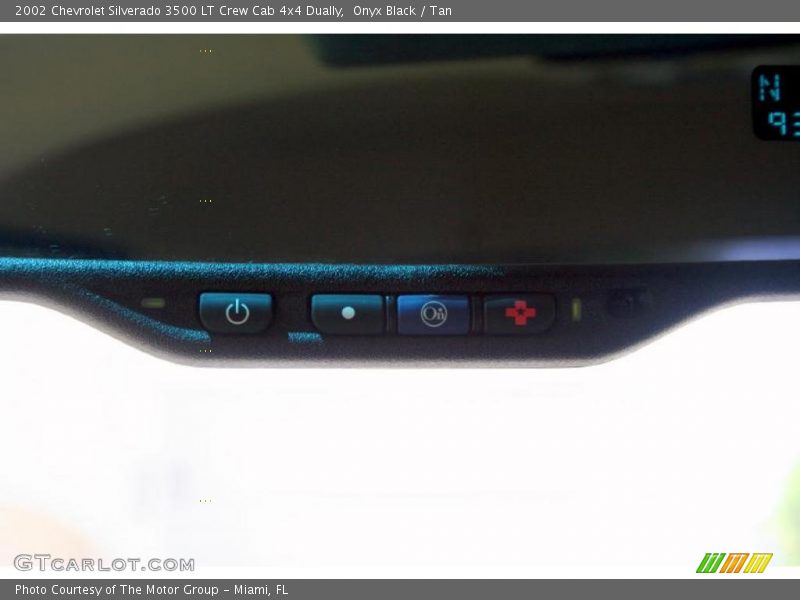 Onyx Black / Tan 2002 Chevrolet Silverado 3500 LT Crew Cab 4x4 Dually