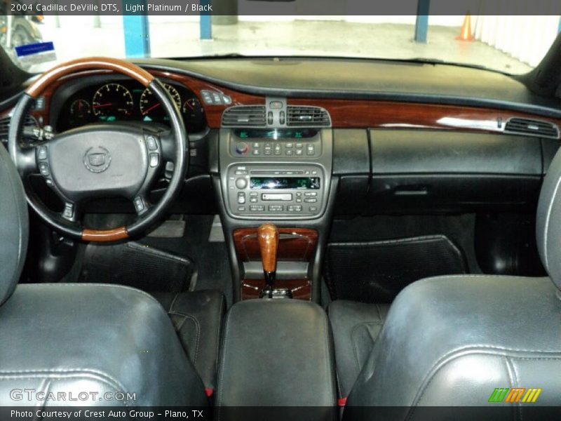 Light Platinum / Black 2004 Cadillac DeVille DTS