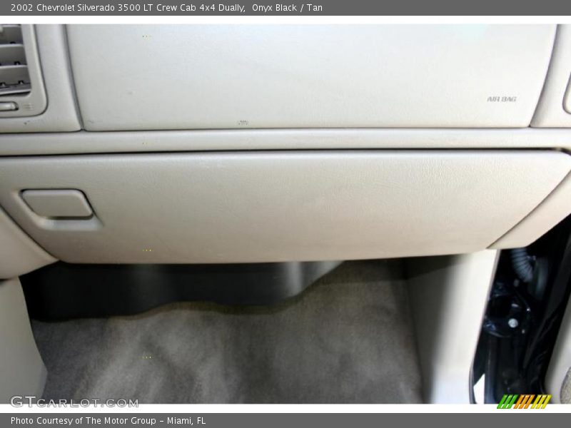 Onyx Black / Tan 2002 Chevrolet Silverado 3500 LT Crew Cab 4x4 Dually