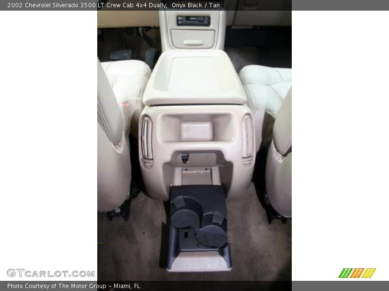 Onyx Black / Tan 2002 Chevrolet Silverado 3500 LT Crew Cab 4x4 Dually