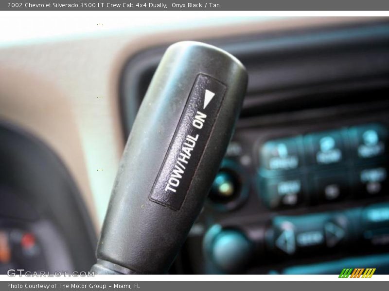 Onyx Black / Tan 2002 Chevrolet Silverado 3500 LT Crew Cab 4x4 Dually
