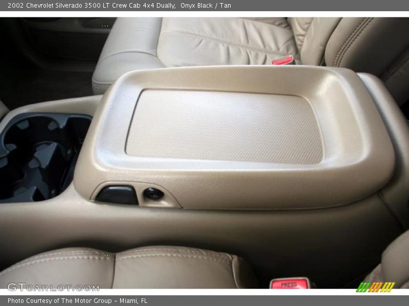 Onyx Black / Tan 2002 Chevrolet Silverado 3500 LT Crew Cab 4x4 Dually