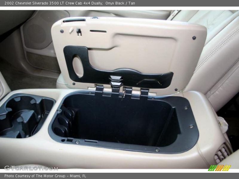 Onyx Black / Tan 2002 Chevrolet Silverado 3500 LT Crew Cab 4x4 Dually