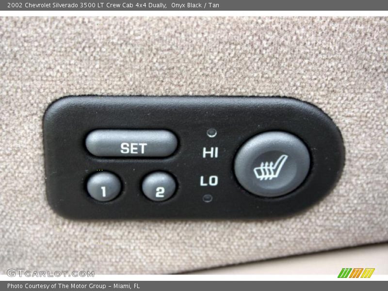 Onyx Black / Tan 2002 Chevrolet Silverado 3500 LT Crew Cab 4x4 Dually